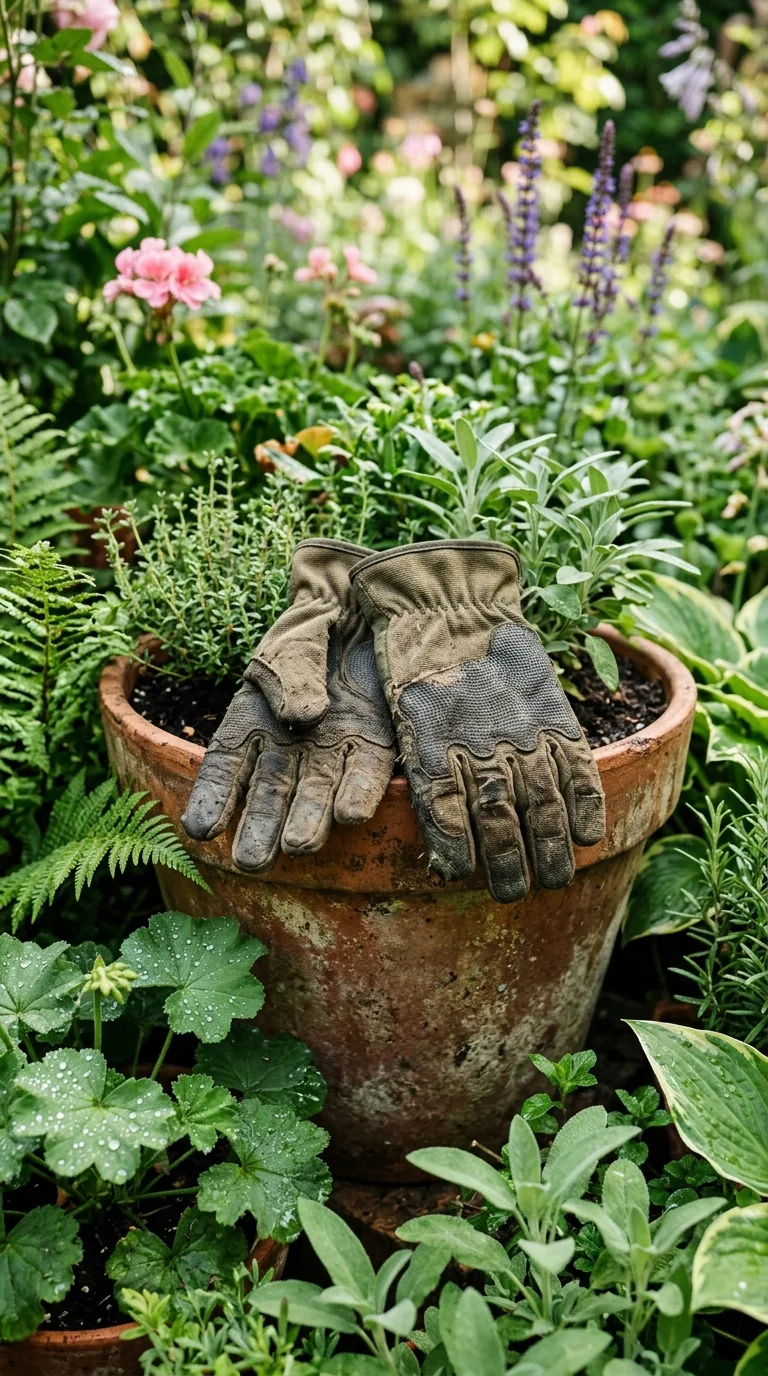An illustrative troubleshooting, composting, or pruning guide for “Garden Gloves”