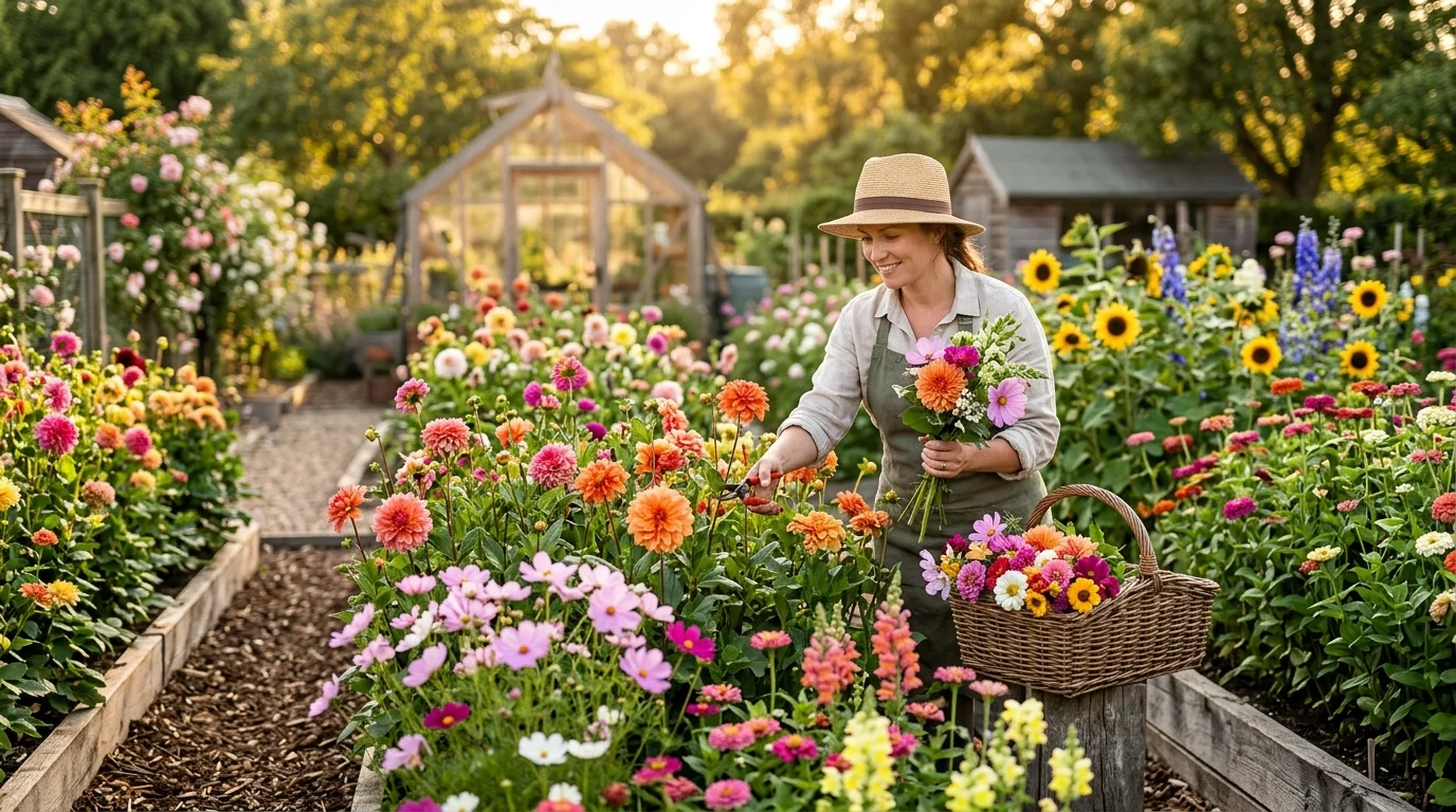 How to Grow a Beautiful Cut Flower Garden: A Complete Guide